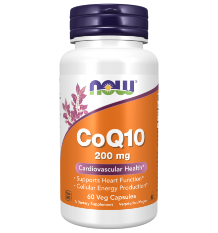 Now Foods CoQ10 200mg - 60Veg Capsules