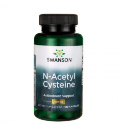 Swanson Nac, N-Acetyl Cysteine 600mg - 100 Caps