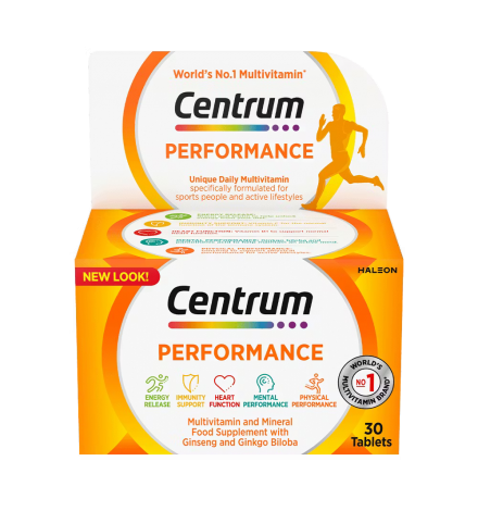 Centrum Performance Vitamins 30 Tablets