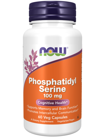 Now Foods Phosphatidyl Serine 100 mg - 60 Veg Capsules