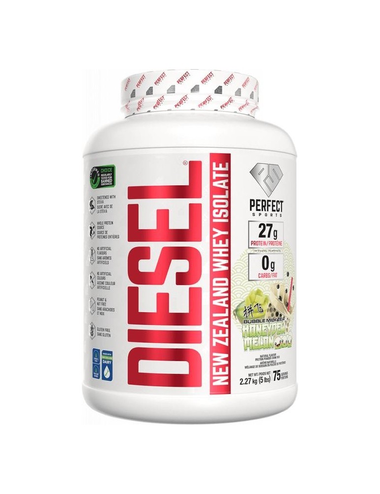 Perfect Sports Diesel 100% New Zealand Whey Isolate Cy Supplements