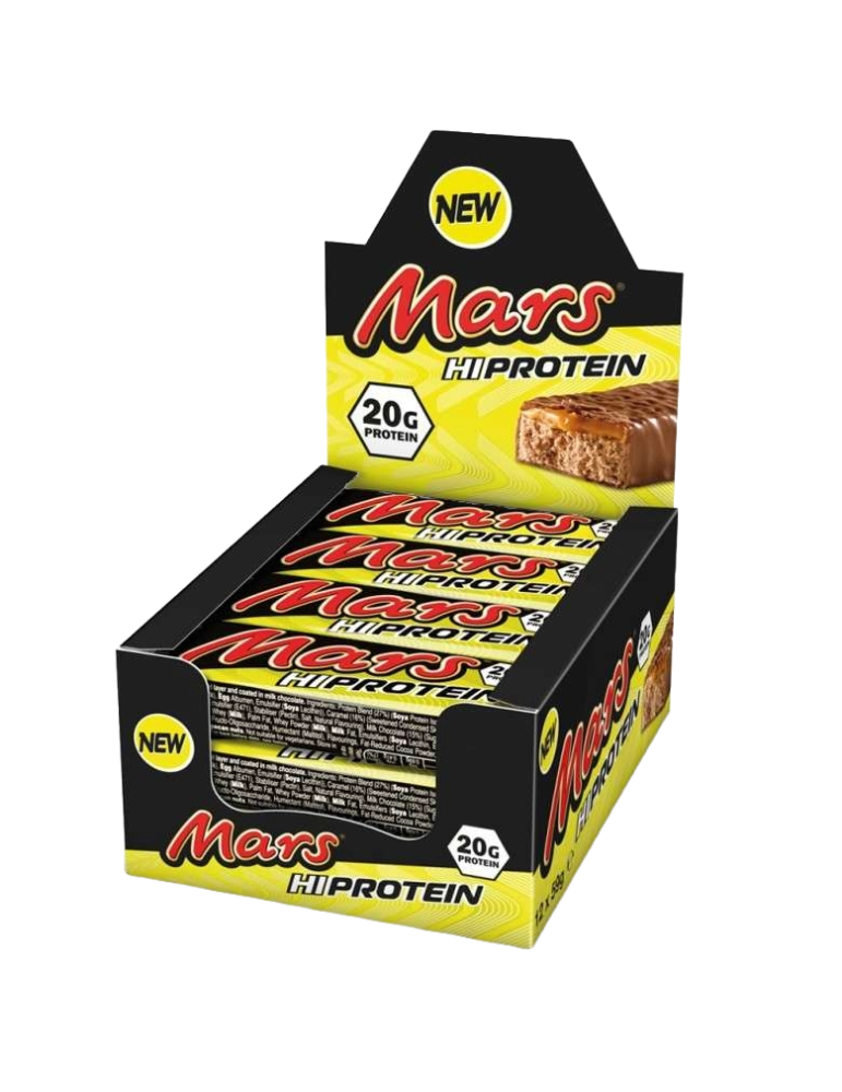 Mars Hi Protein Bars Box 12 x 59gr Cy Supplements