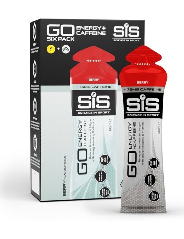 SIS Go Energy +  Caffeine Pack Gels Cy SokSupplements