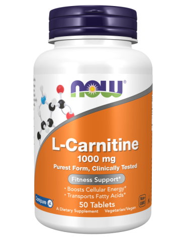 Now Foods L-Carnitine 1000mg | 50 Tabs
