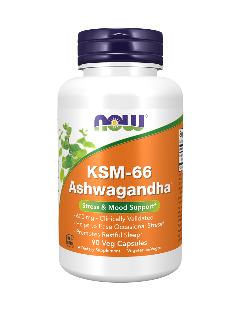 Now Foods KSM-66 Ashwagandha Cy Supplements SokSupplements