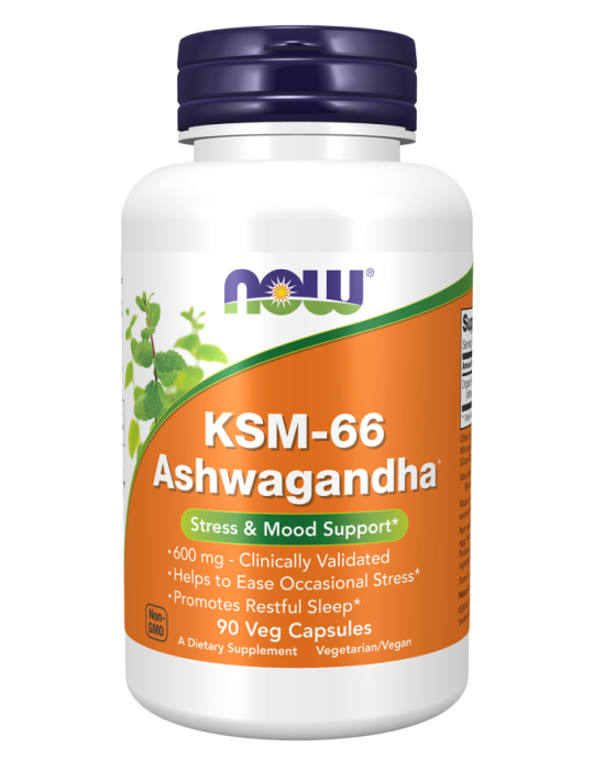 Now Foods KSM-66 Ashwagandha Cy Supplements SokSupplements