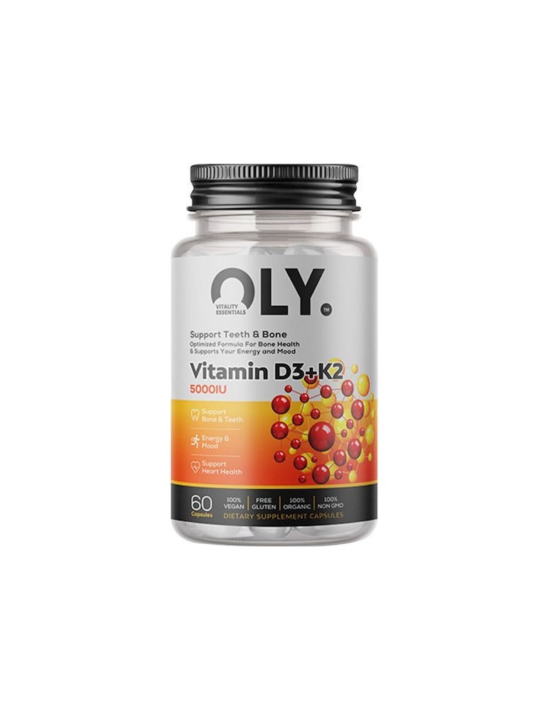 Oly Vitamin D3 5000IU & MK-7 Cy Supplements SokSupplements