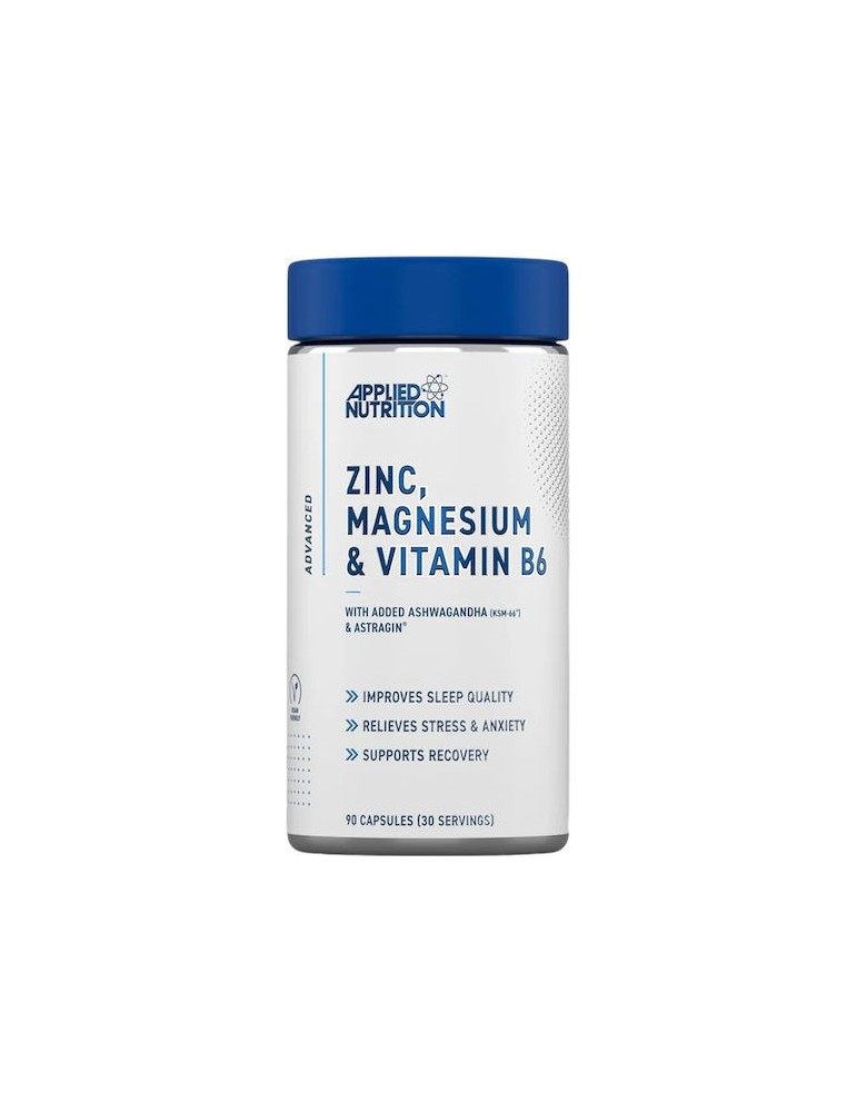 Applied Nutrition ZMA + Ashwagandha Cy Supplements