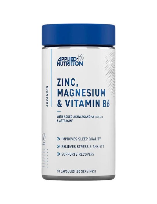 Applied Nutrition ZMA + Ashwagandha Cy Supplements
